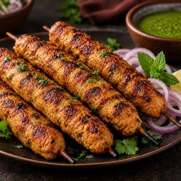 Chicken Seekh Kebab