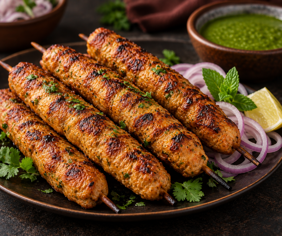 Chicken Seekh Kebab