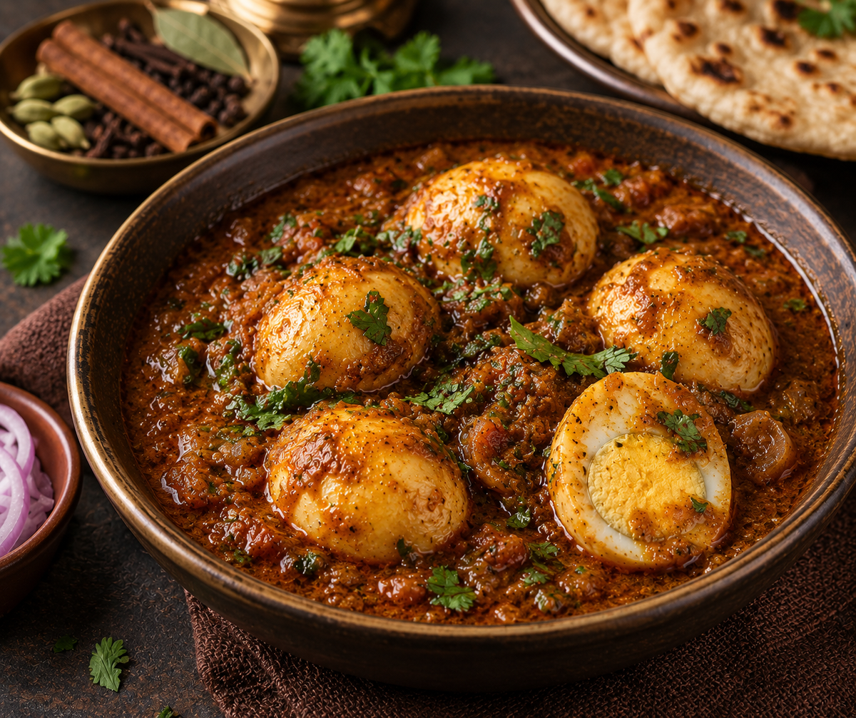Garam Masala Anda Curry