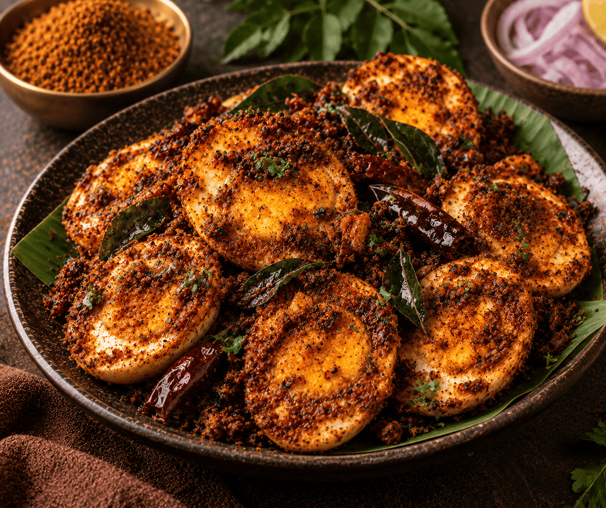 Podi Fried Eggs