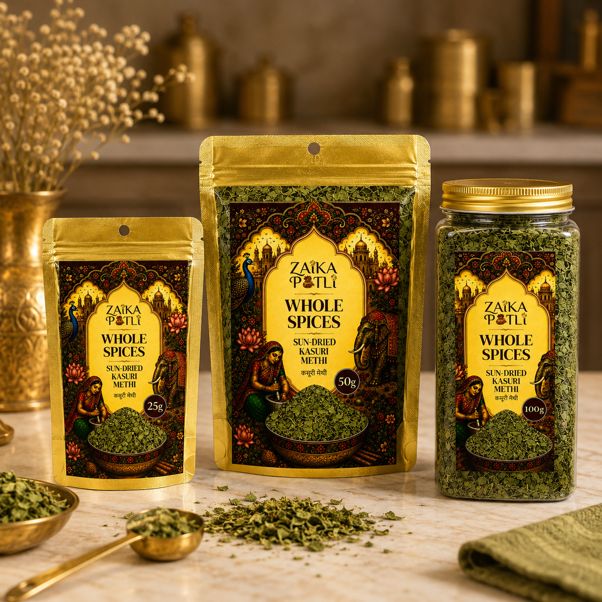 Sun-Dried Kasuri Methi