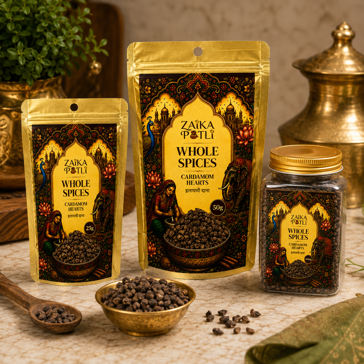 Cardamom Hearts