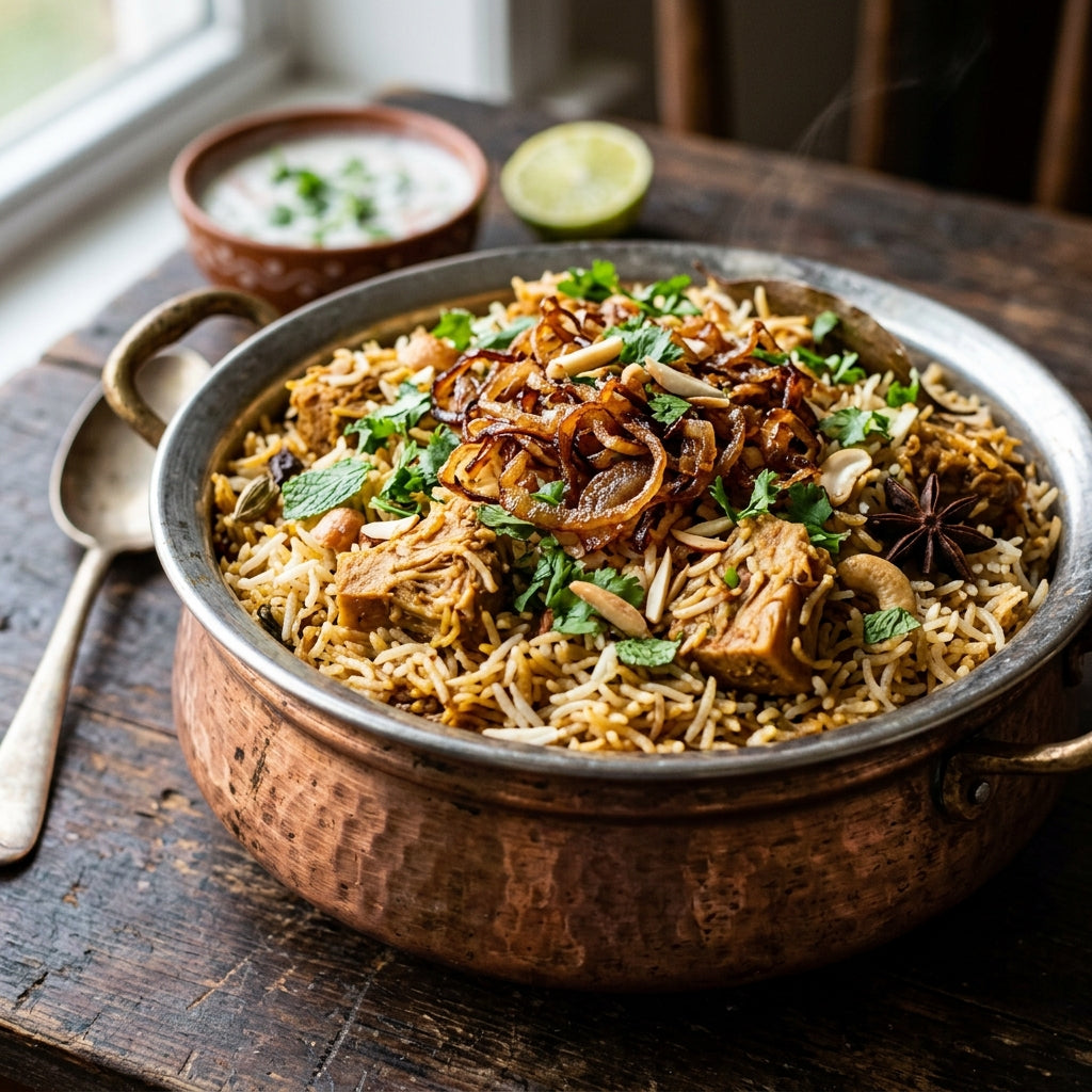Dishoom's Jackfruit Biryani